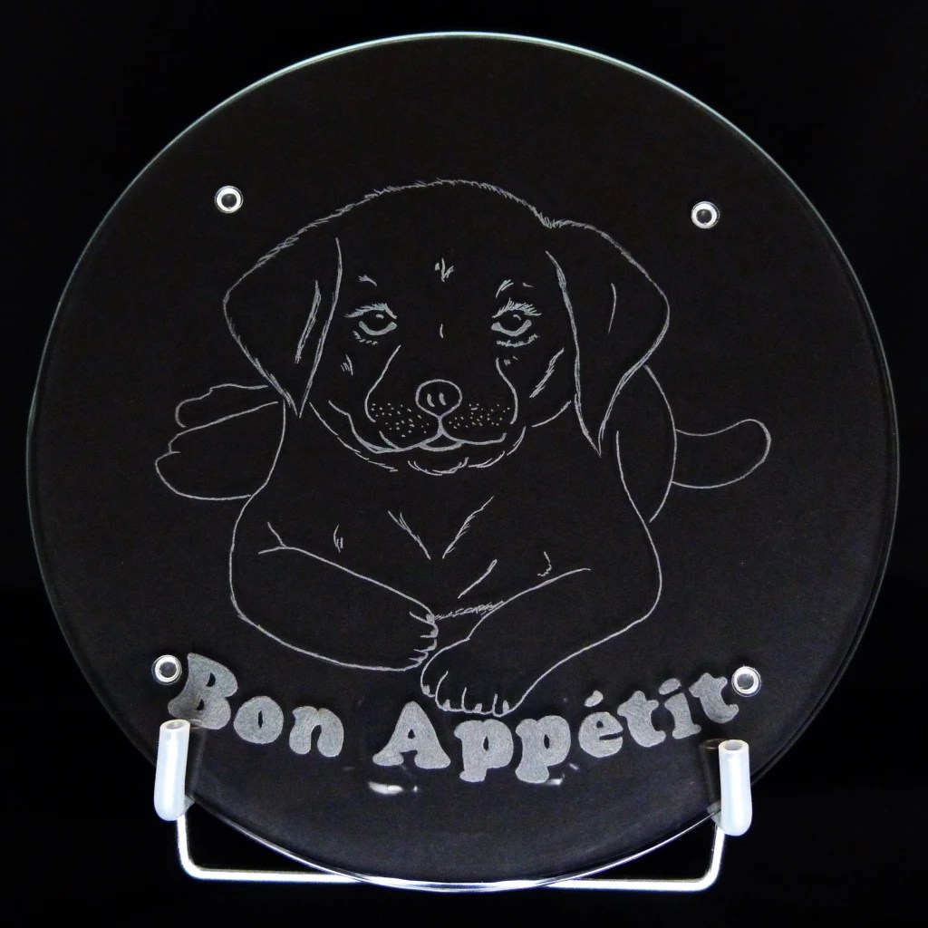  graveur sur verre toulouse dessous de plat