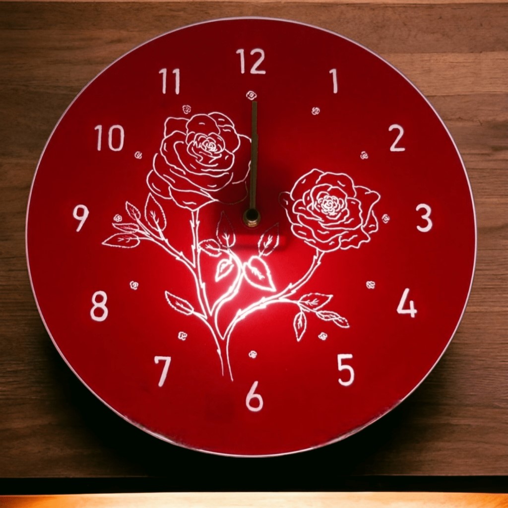 horloge gravé verre toulouse Colomiers rodez