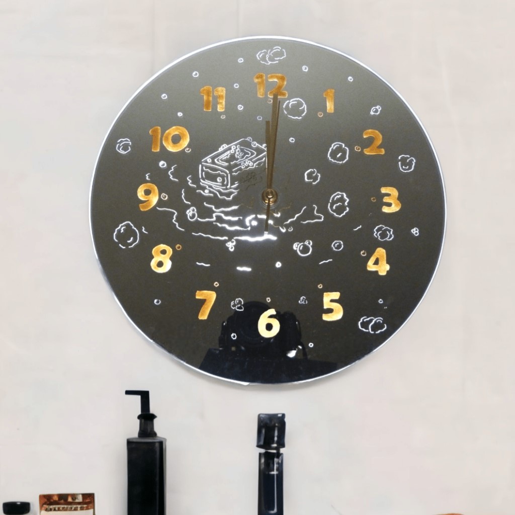 horloge gravé verre toulouse Colomiers rodez