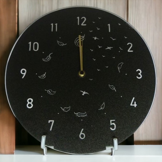 horloge gravé verre toulouse Colomiers rodez